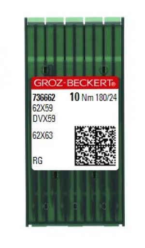 Голки Groz-Beckert 62x59 RG №180