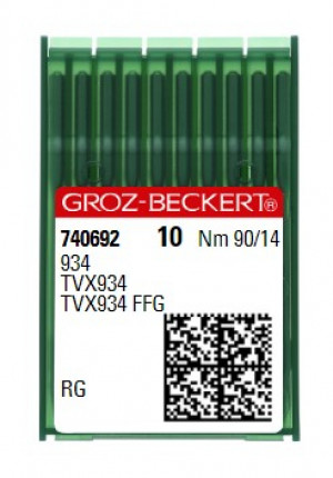Голки Groz-Beckert 934 RG №90