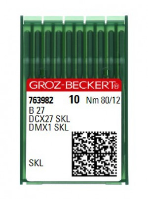 Голки для оверлока Groz-Beckert B27 SKL №80