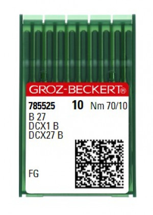 Голки для оверлока Groz-Beckert B27 FG №70