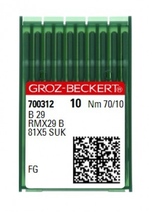 Голки Groz-Beckert B 29 FG №70