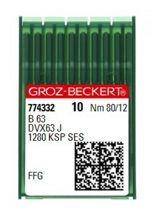 Голки для розпошивальних машин Groz-Beckert B 63 FFG №80