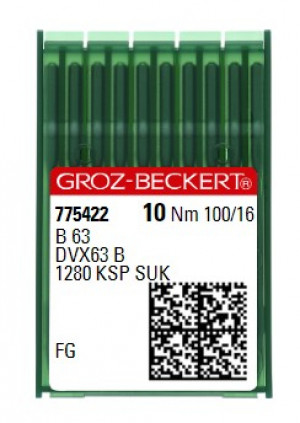 Голки для розпошивальних машин Groz-Beckert B 63 FG №100