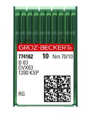 Голки для розпошивальних машин Groz-Beckert B 63 RG №70