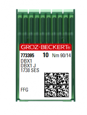 Голки універсальні Groz-Beckert DBX1 FFG №90 (тонка колба)