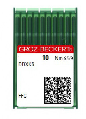 Голки для вишивальних машин Groz-Beckert DBxK5 FFG №65