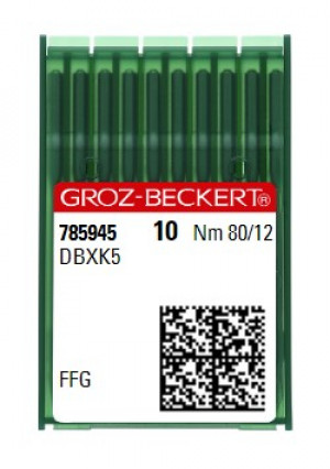Голки для вишивальних машин Groz-Beckert DBXK5 FFG №80