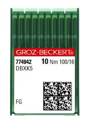 Голки для вишивальних машин Groz-Beckert DBxK5 FG №100