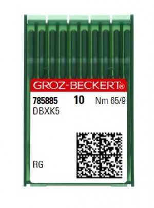 Голки для вишивальних машин Groz-Beckert DBxK5 RG №65