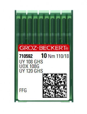 Голки Groz-Beckert UY 108 GHS FFG №110