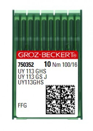 Голки Groz-Beckert UY 113 GHS FFG №100