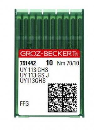 Голки Groz-Beckert UY 113 GHS FFG №70