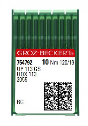 Голки Groz-Beckert UY 113 GS RG №120