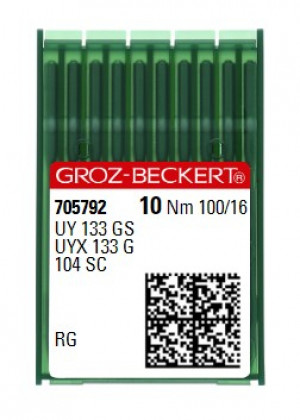 Голки Groz-Beckert UY 133 GS RG №100