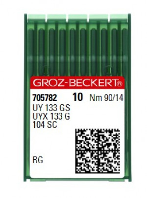Голки Groz-Beckert UY 133 GS RG №90