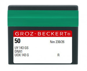 Голки для мішкозашивальних машин Groz-Beckert UY 143 GS R №230