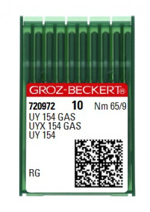 Голки Groz-Beckert UY 154 GAS RG №65