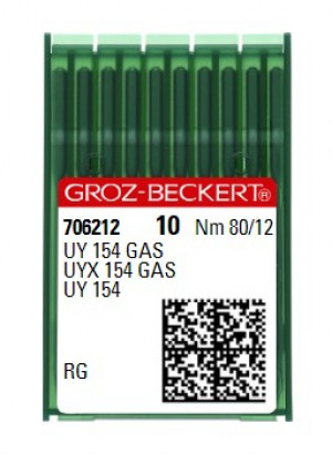 Голки Groz-Beckert UY 154 GAS RG №80