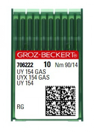 Голки Groz-Beckert UY 154 GAS RG №90