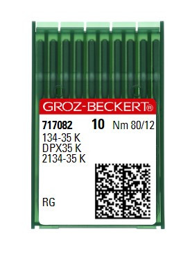 Иглы Groz-Beckert 134-35 K RG №80