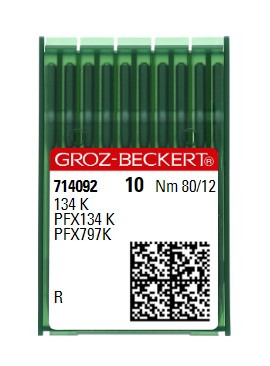 Иглы Groz-Beckert 134 K R №80
