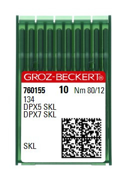 Иглы Groz-Beckert 134 SKL №80