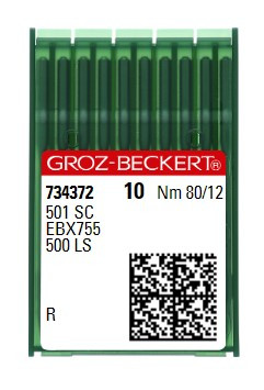 Иглы Groz-Beckert 501SC R №80