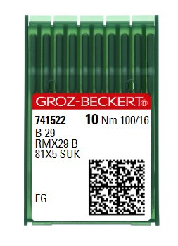 Иглы Groz-Beckert B29 FG №100