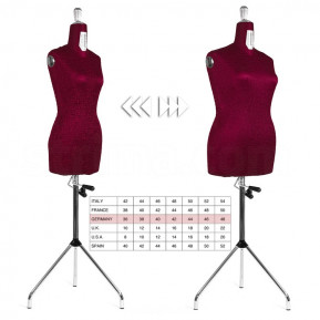 Манекен раздвижной Texi Dress Form Premium 36-48