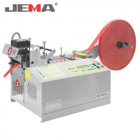 Автоматическая машина для нарезки тесьмы холодным и горячим ножом (прямо) JM-110LR