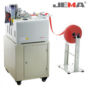 Автоматическая машина для нарезки сред. и тяж. материалов холодным/горячим ножом (прямо) JM-130LR 200MM
