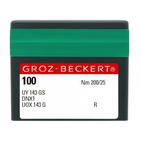 Голки для мішкозашивальних машин Groz-Beckert UY 143 GS R №200