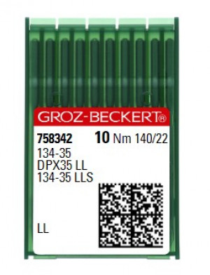 Иглы Groz-Beckert 134-35 LL №140