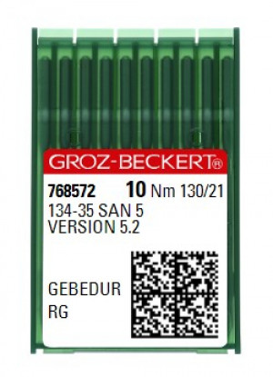 Иглы Groz-Beckert 134-35 SAN 5 Gebedur RG №130