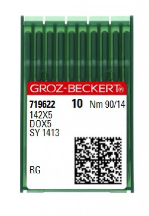 Иглы Groz-Beckert 142x5 RG №90
