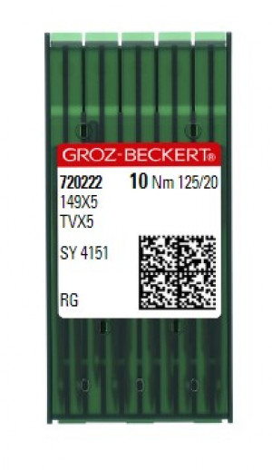 Иглы Groz-Beckert 149x5 RG №125