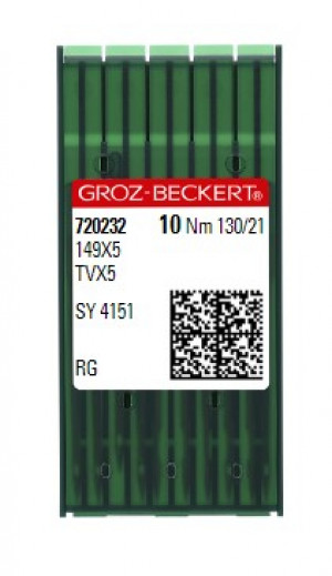 Иглы Groz-Beckert 149x5 RG №130