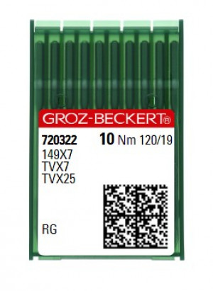 Иглы Groz-Beckert 149X7 RG №120