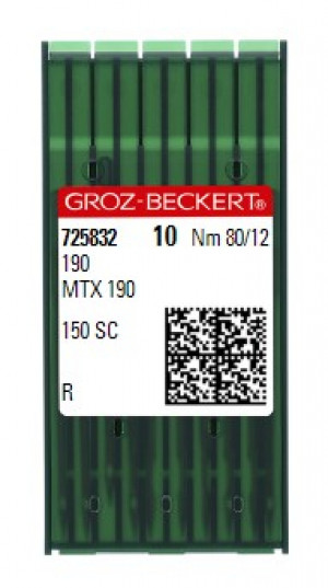 Иглы Groz-Beckert 190 R №80