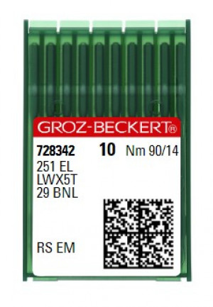 Иглы Groz-Beckert 251 EL RS №90