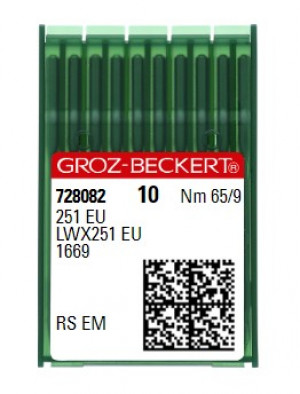 Иглы Groz-Beckert 251 EU RS №65