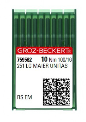 Иглы Groz-Beckert 251 LG RS №100 (MAIER UNITAS)