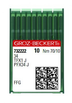 Иглы Groz-Beckert 34 FFG №70