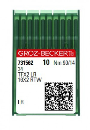 Иглы Groz-Beckert 34 LR №90