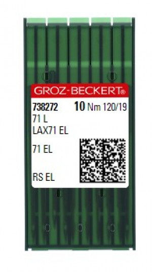 Иглы Groz-Beckert 71 L RS №120