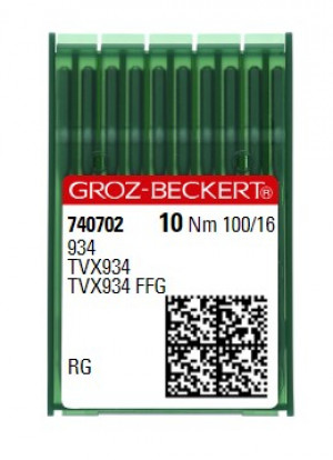 Иглы Groz-Beckert 934 RG №100