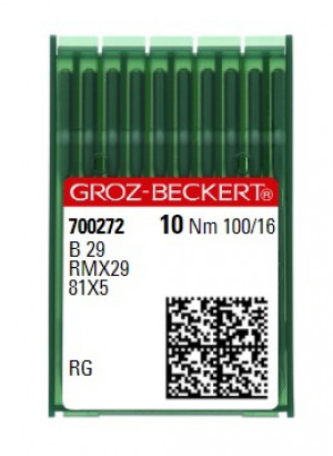 Иглы Groz-Beckert B29 RG №100