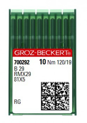 Иглы Groz-Beckert B29 RG №120
