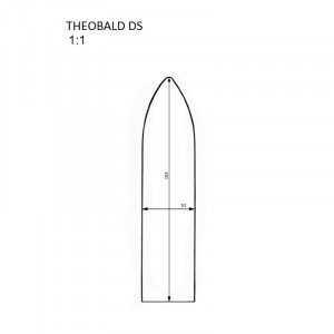 Тефлоновая армированная подошва (накладка) Theobald DS