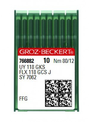 Иглы Groz-Beckert UY118GKS FFG №80